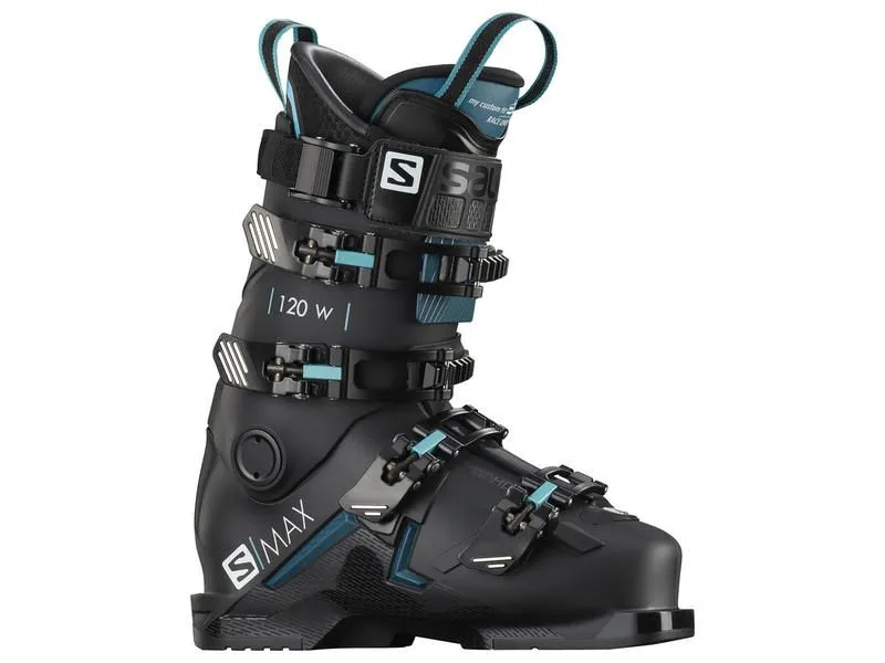 SALOMON S/MAX 120 W BLACK/Blue/SCUBA 3 SALOMON S/MAX 120 W BLACK/Blue/SCUBA