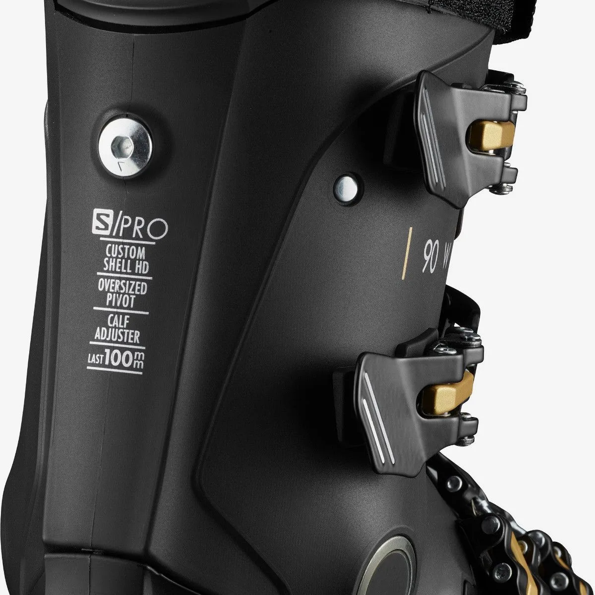 SALOMON S PRO 90 W GW Black Belluga 6 SALOMON S PRO 90 W GW Black Belluga - Afbeelding 4