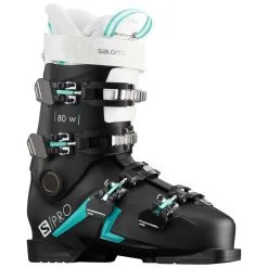 SALOMON S PRO 80 W Black Scuba Blue White