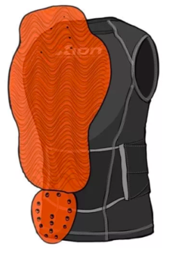 XION PROTECTIVE GEAR SLEEVELESS VEST FREERIDE MEN'S -Ski Bril Winkel schermafbeelding 2019 10 03 om 17.48.37