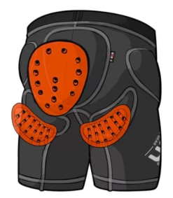 XION PROTECTIVE GEAR SHORTS FREERIDE MEN'S -Ski Bril Winkel schermafbeelding 2019 10 03 om 19.37.31