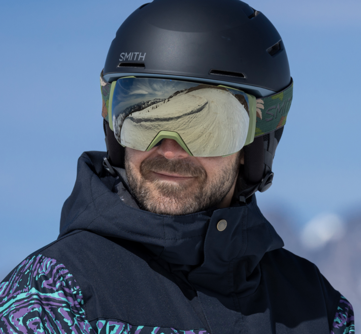 SMITH I/O MAG XL Olive Plant Camo Sun Black 8 SMITH I/O MAG XL Olive Plant Camo Sun Black - Afbeelding 6